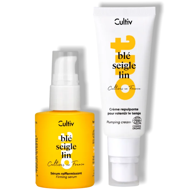 Crème repulpante et sérum raffermissant